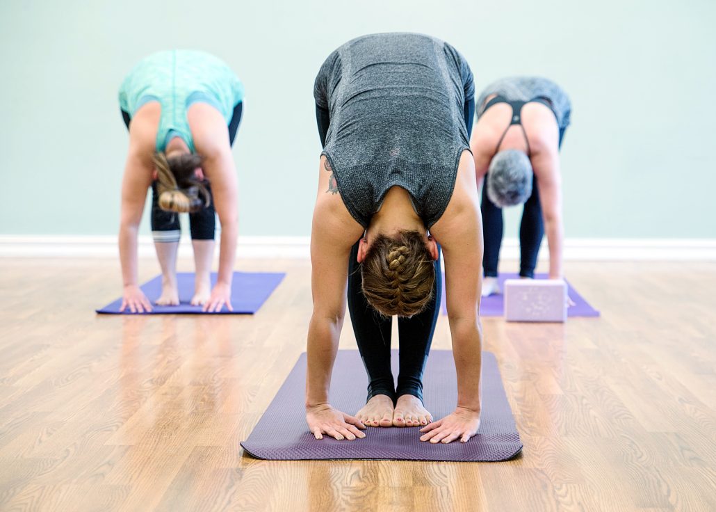 Forward fold pose